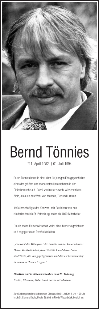 <b>Bernd Tönnies</b>, Traueranzeige, Neue Osnabrücker Zeitung GmbH &amp; Co. - 742822_thumb-794b9478304448348ca9fc282d3a7ca7