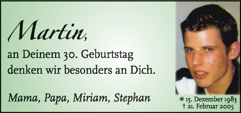  Traueranzeige für Martin Schmidt vom 14.12.2013 aus Neue Osnabrücker Zeitung GmbH & Co. KG