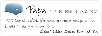 Traueranzeige von Friedhelm Mennebäck von Neue Osnabrücker Zeitung GmbH & Co. KG