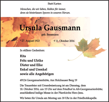 Gaussmann ursula 