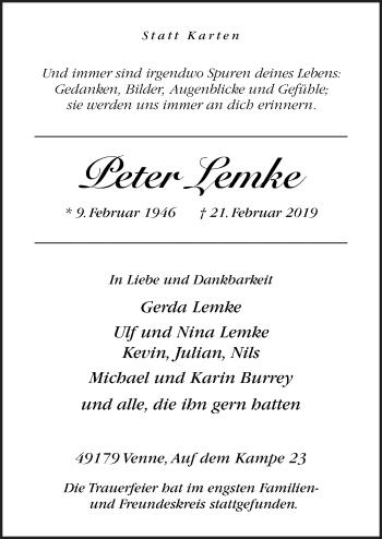 Peter Lemke