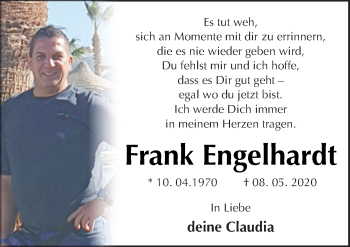 Traueranzeige von Frank Engelhardt von Neue Osnabrücker Zeitung GmbH & Co. KG