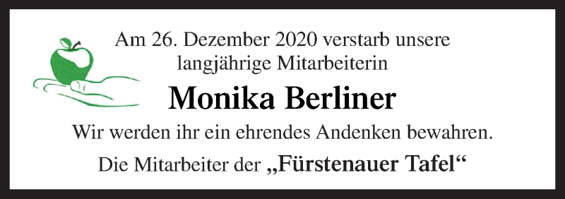 Traueranzeigen Berlin 2021