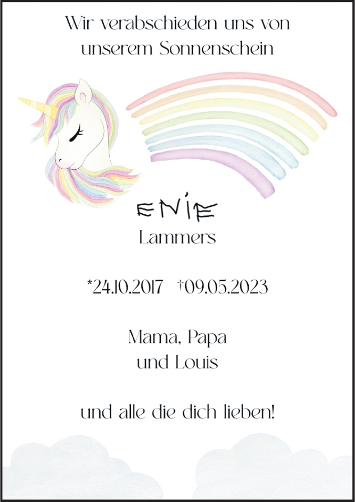  Traueranzeige für Enie Lammers vom 20.05.2023 aus Neue Osnabrücker Zeitung GmbH & Co. KG