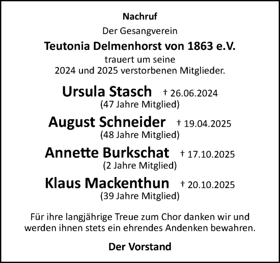 Traueranzeige von In Gedenken  von DK Medien GmbH & Co. KG