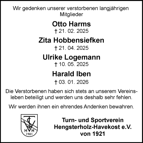 Traueranzeige von Mitglieder  von DK Medien GmbH & Co. KG