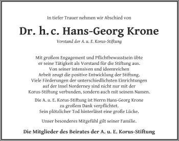 Traueranzeige von Marija Pickel von Ostfriesischer Kurier GmbH