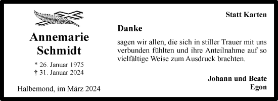Traueranzeige von Annemarie Schmidt von Ostfriesischer Kurier GmbH